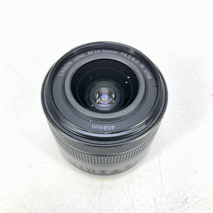 Canon RF 24-50mm f/4.5-6.3 IS STM Compact Standard Zoom Lens