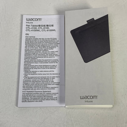 WiFi Only Wacom Intuos Black CTL-6100WLK0