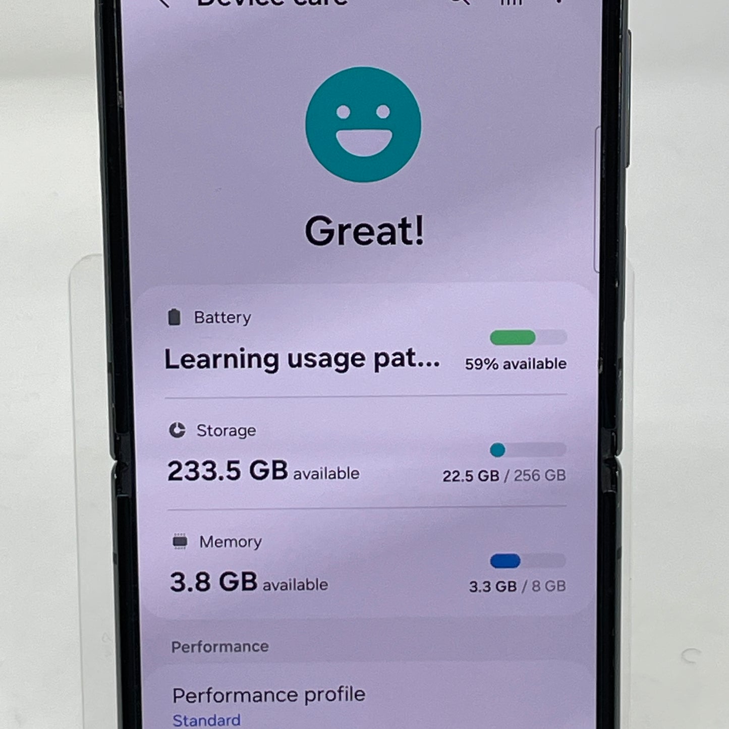 Verizon Samsung Galaxy Z Flip4 8GB RAM 256GB SM-F721U Black
