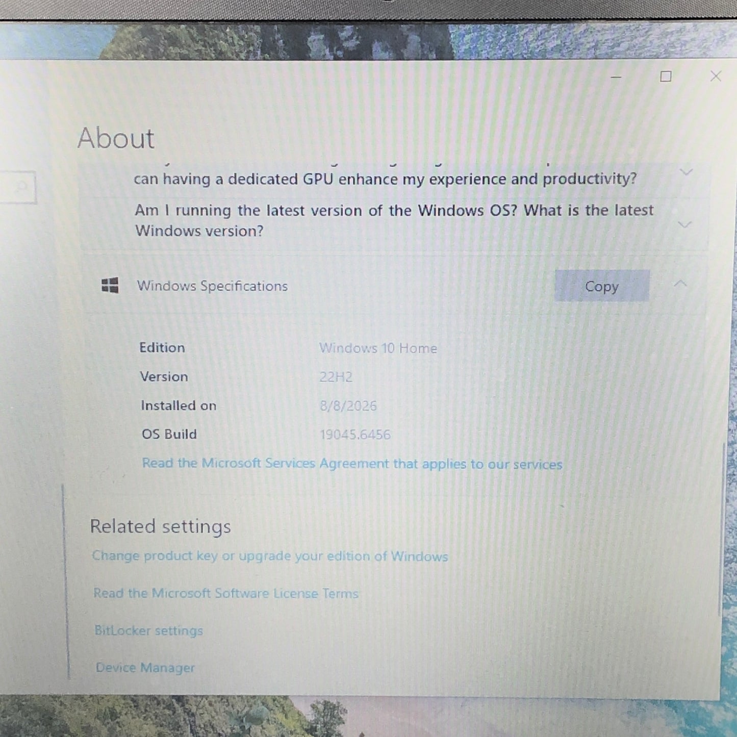 HP NoteBook 255 G7 15.6" A4-9125 2.3GHz 8GB RAM 128GB SSD