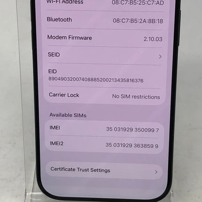 Factory Unlocked Apple iPhone 16 Pro 128GB Black MYM93LL/A