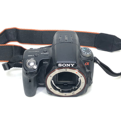Sony Alpha SLT-A33 14.2MP SLT Digital SLR Camera w/Sony DT 18-55mm f/3.5-5.6 SAM Lens