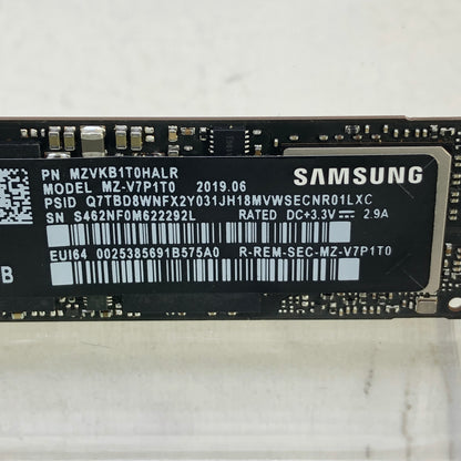 Samsung 970 PRO 1TB NVMe M.2 2280 PCIe Internal SSD MZ-V7P1T0