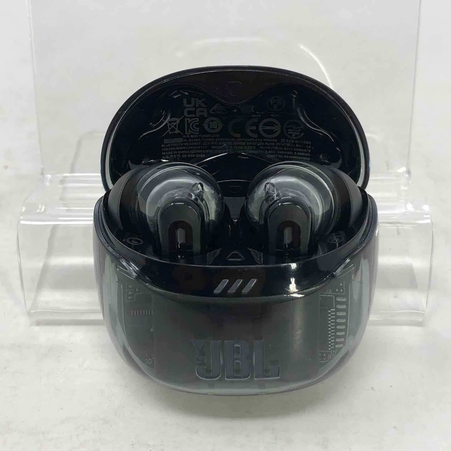 JBL Tune Flex 2 True Wireless Noise Cancelling Earbuds Ghost Black