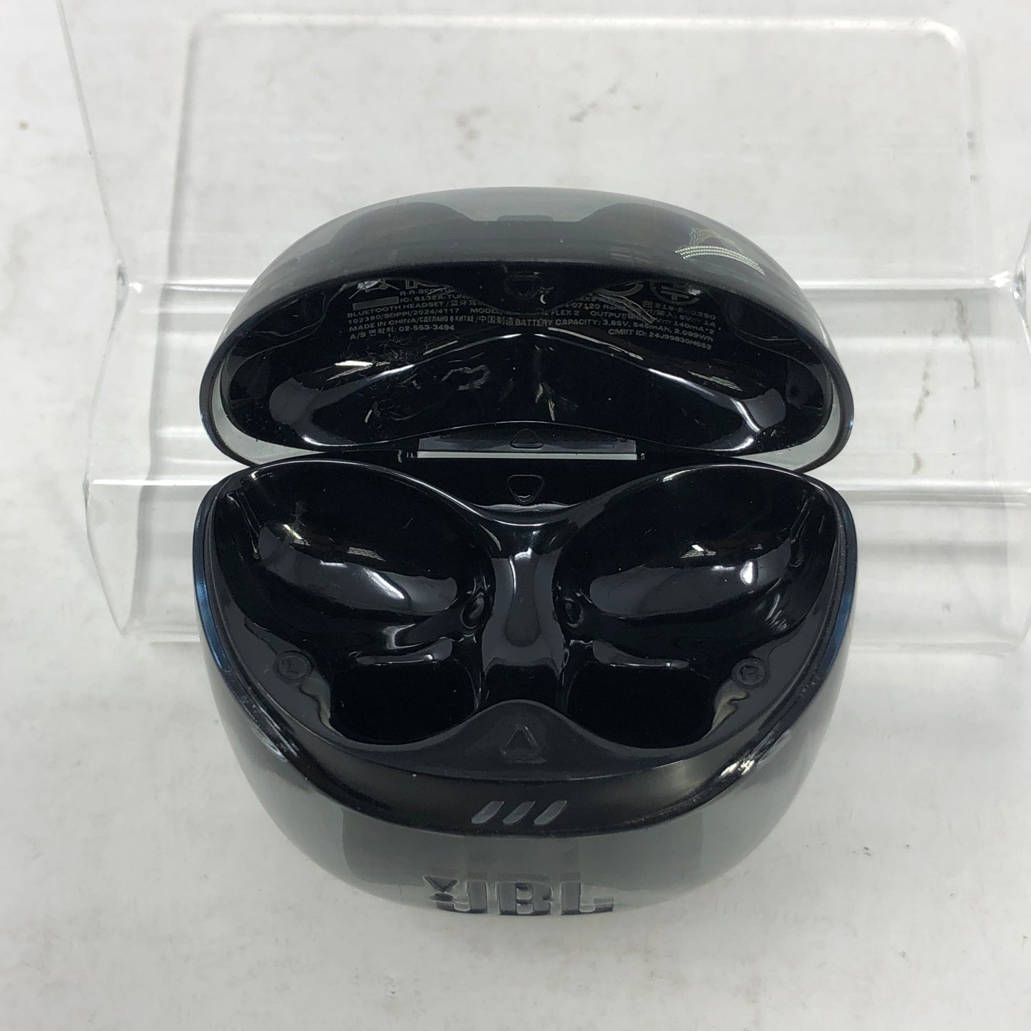 JBL Tune Flex 2 True Wireless Noise Cancelling Earbuds Ghost Black