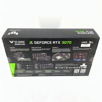 New Asus GeForce RTX 3070 OC V2 8GB GDDR6 Graphics Card 