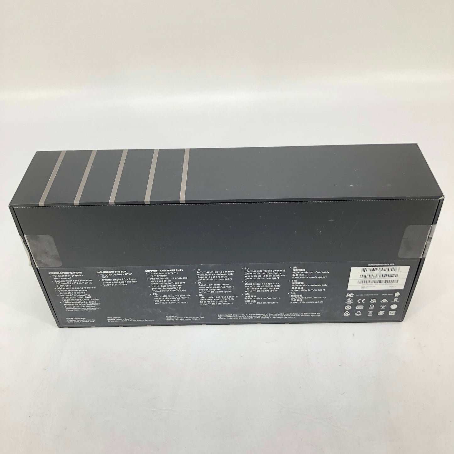 NVIDIA GeForce RTX 3070 8GB GDDR6 Graphics Card 9001G1422510000