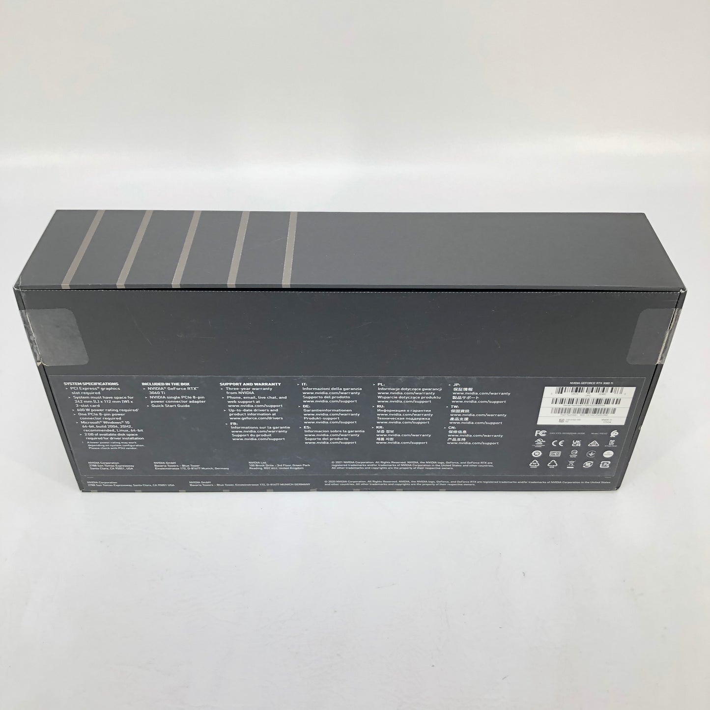 NVIDIA GeForce RTX 3060 Ti 8GB GDDR6 Graphics Card 900-1G142-2520-000