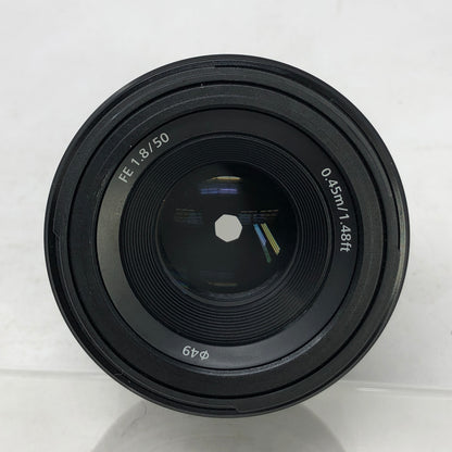 Sony FE 50mm f/1.8 Lens SEL50F18F E-Mount Full Frame Standard Prime