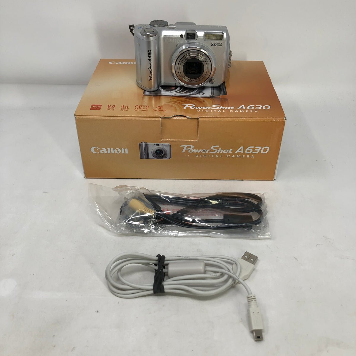 Canon PowerShot A630 8.0MP Compact Digital Camera