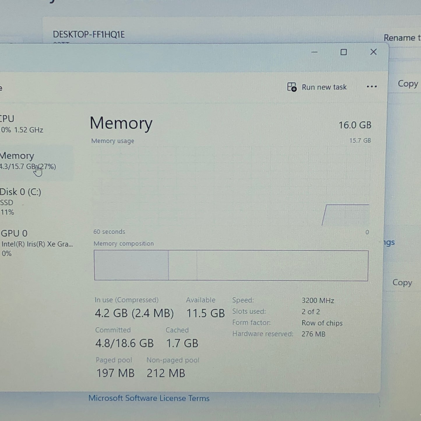 Lenovo V15 G3 IAP 15.6" i5-1235U 1.3GHz 16GB RAM 512GB SSD