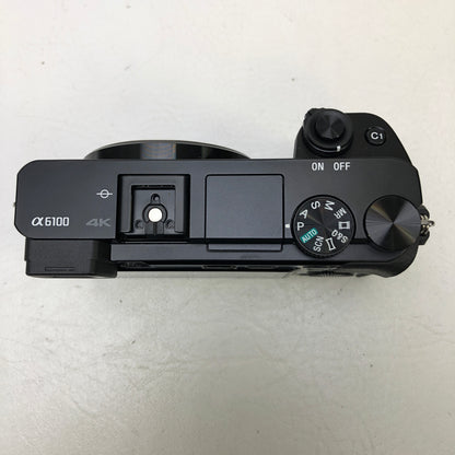 Sony Alpha a6100 24.2MP Mirrorless SLR Digital Camera W/ 16-50mm Lens