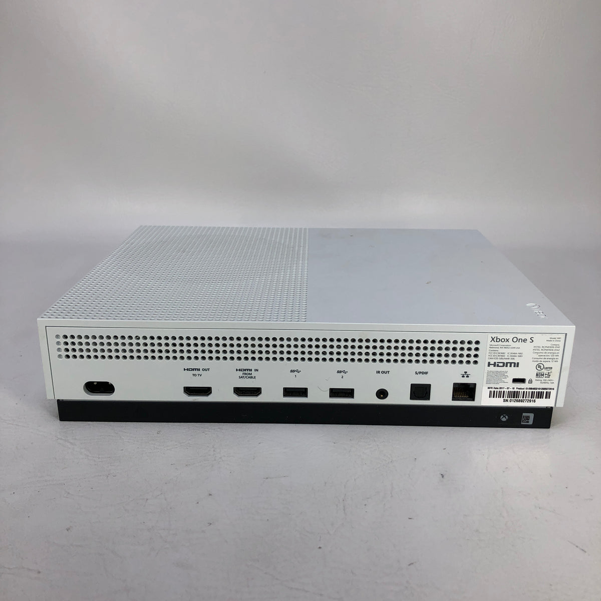 Microsoft Xbox One S 500GB Console Gaming System White 1681