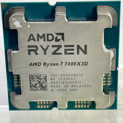 AMD Ryzen 7 7800X3D 4.2 GHz 8 Core 100000000910 16 Thread AM5