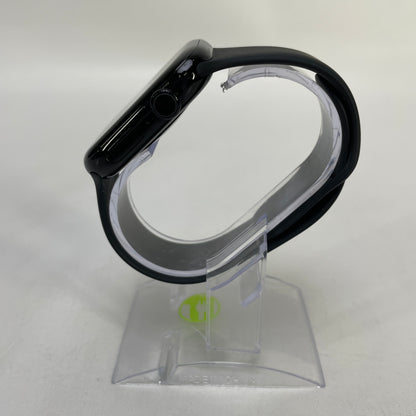 GPS Only Apple Watch Series 11 46MM Jet Black Aluminum Black Sport Band MEUX4LW/A