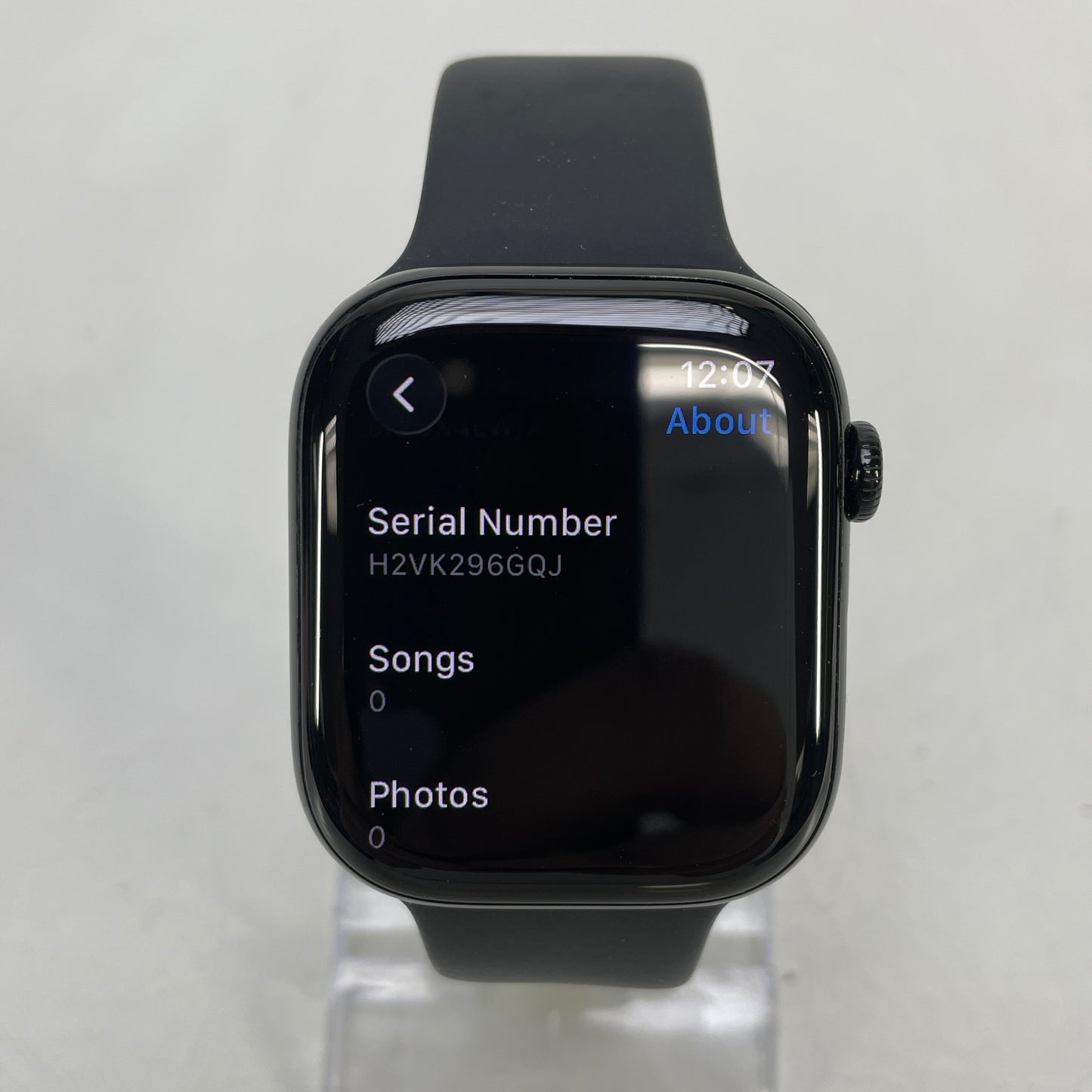 GPS Only Apple Watch Series 11 46MM Jet Black Aluminum Black Sport Band MEUX4LW/A