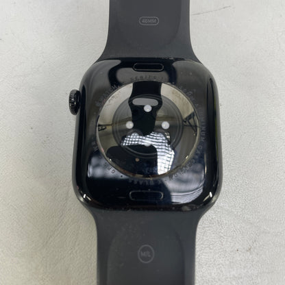 GPS Only Apple Watch Series 11 46MM Jet Black Aluminum Black Sport Band MEUX4LW/A