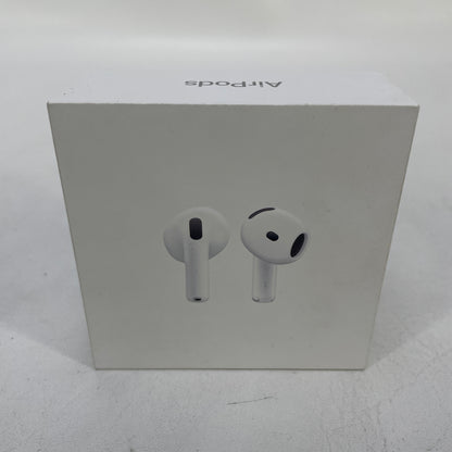 New Apple AirPods 4th Gen with Charging Case A3053 A3050 A3058 MXP63LL/A