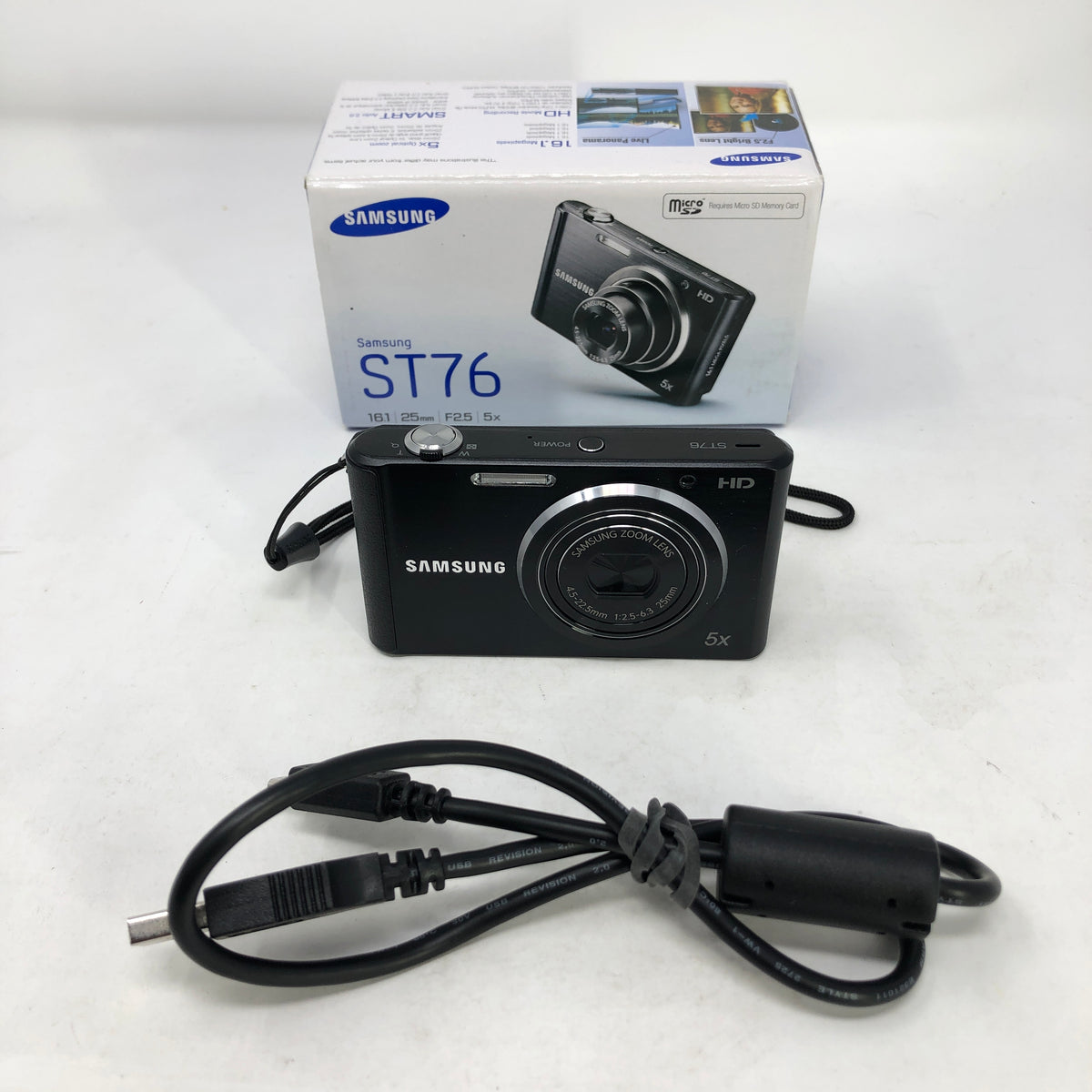Samsung ST76 EC-ST76ZZBPBUS 16.1MP Compact Digital Camera