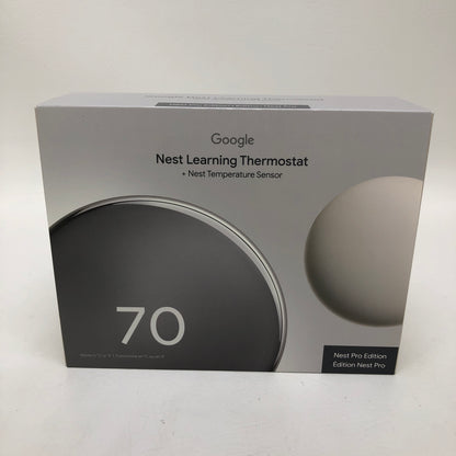 New Google Nest Learning Thermostat 4th Gen & Sensor 2nd Gen