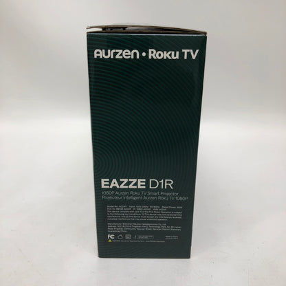 New Aurzen EAZZE D1R 1920 x 1080 330 ANSI Lumens  Smart Projector A01A11