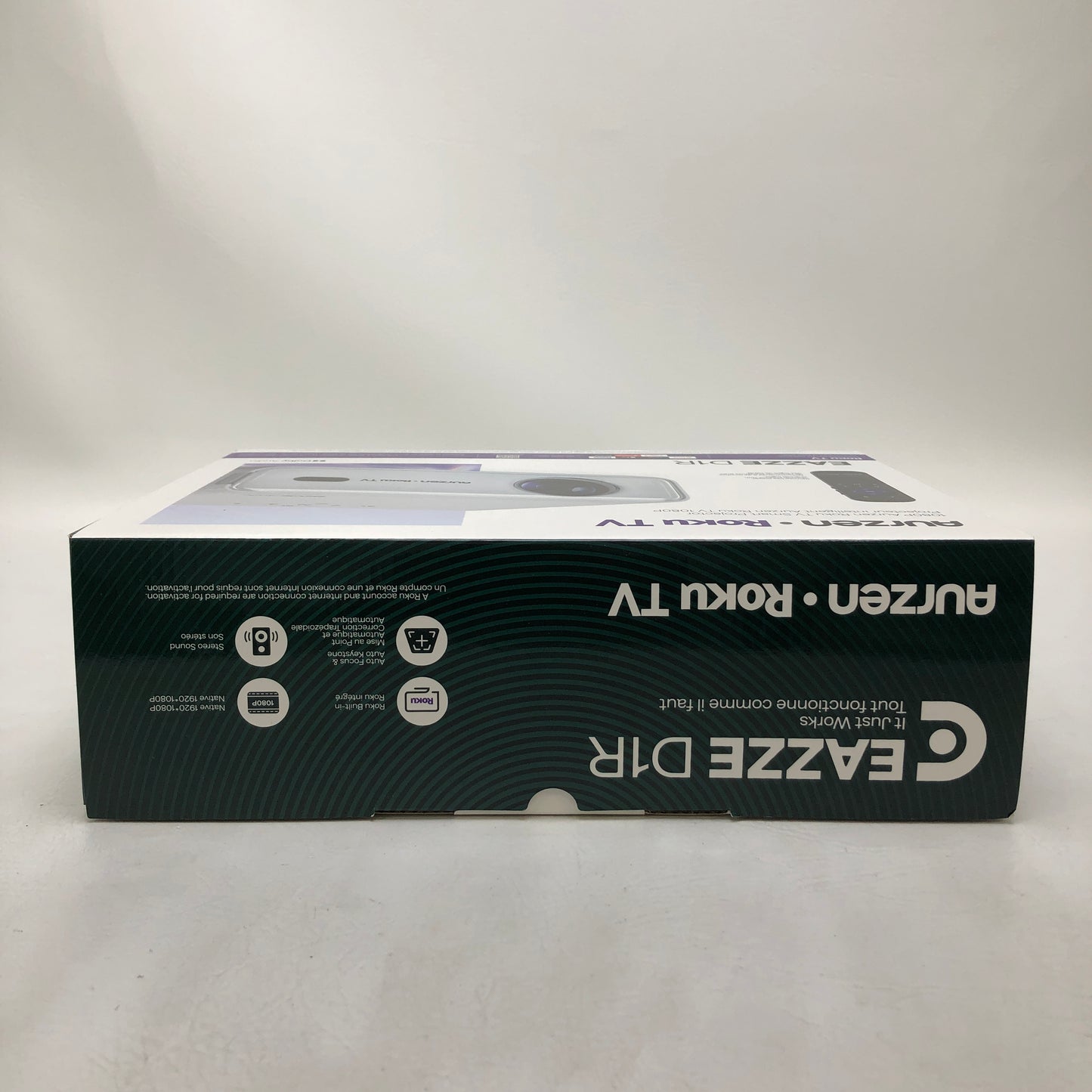 New Aurzen EAZZE D1R 1920 x 1080 330 ANSI Lumens  Smart Projector A01A11