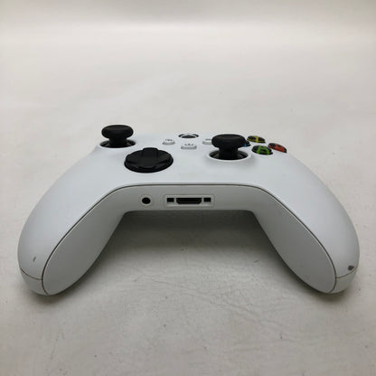 Broken Microsoft Xbox Series X|S Wireless Controller Robot White 1914 /USB-C Port Broken