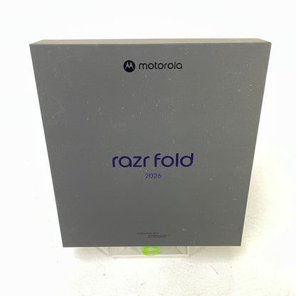 New Factory Unlocked Motorola Razr Fold 2026 512GB 16 Pantone Blackened Blue