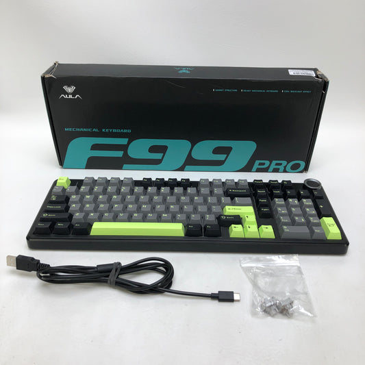 Aula F99 Pro Multicolor RGB 3 In 1 Hot-Swappable Wireless Mechanical Keyboard