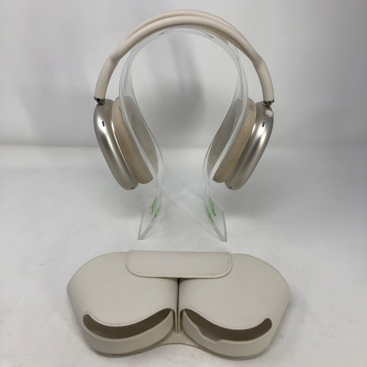 Apple AirPods Max USB-C Wireless Over-Ear Headphones Starlight MWW53AM/A