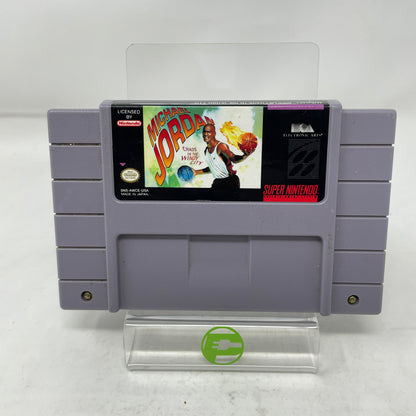 Michael Jordan Chaos in the Windy City Super Nintendo SNES 1994 Cartridge Only