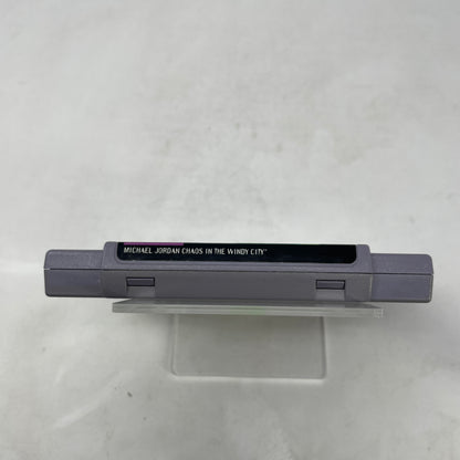 Michael Jordan Chaos in the Windy City Super Nintendo SNES 1994 Cartridge Only