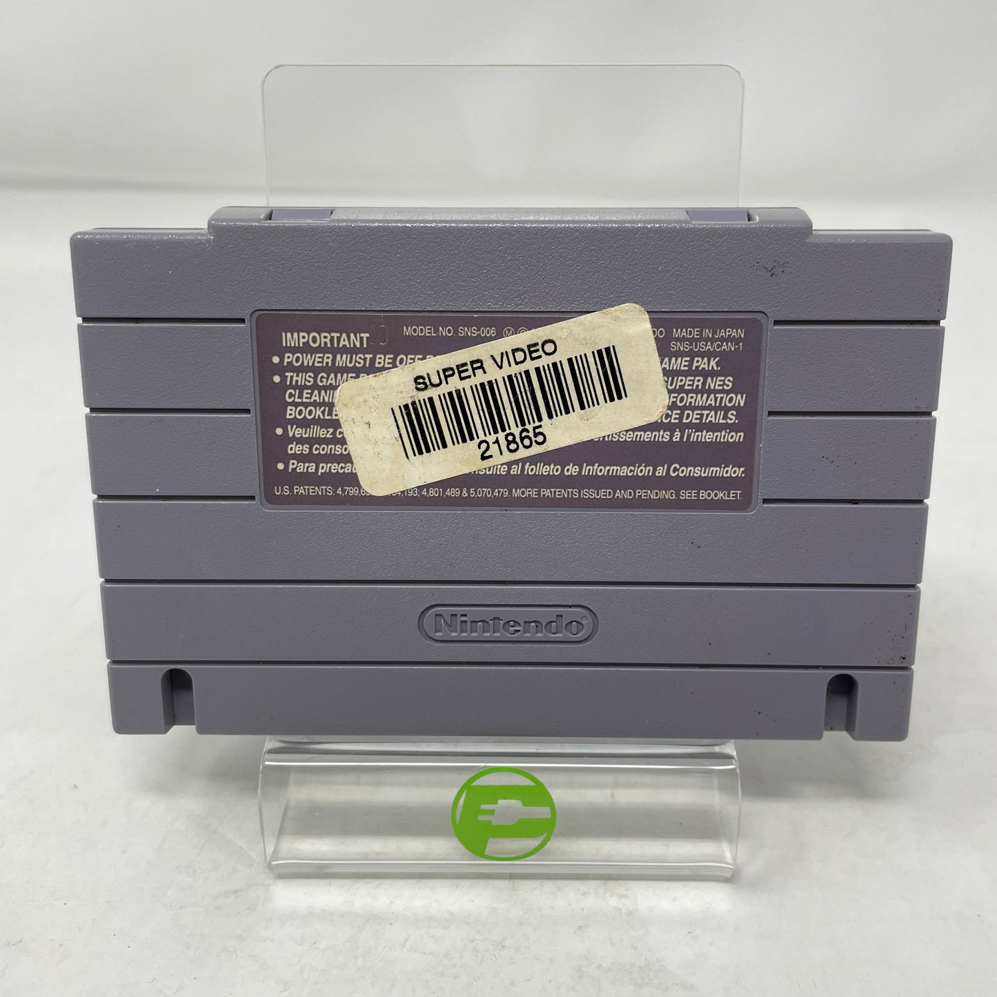 Michael Jordan Chaos in the Windy City Super Nintendo SNES 1994 Cartridge Only