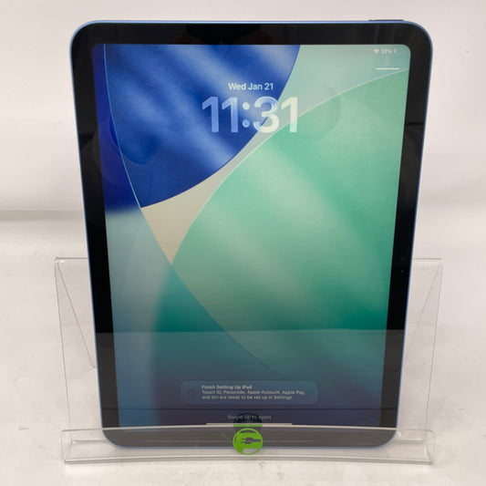 WiFi Only Apple iPad 11" (A16) 128GB Blue MD4A4LL/A