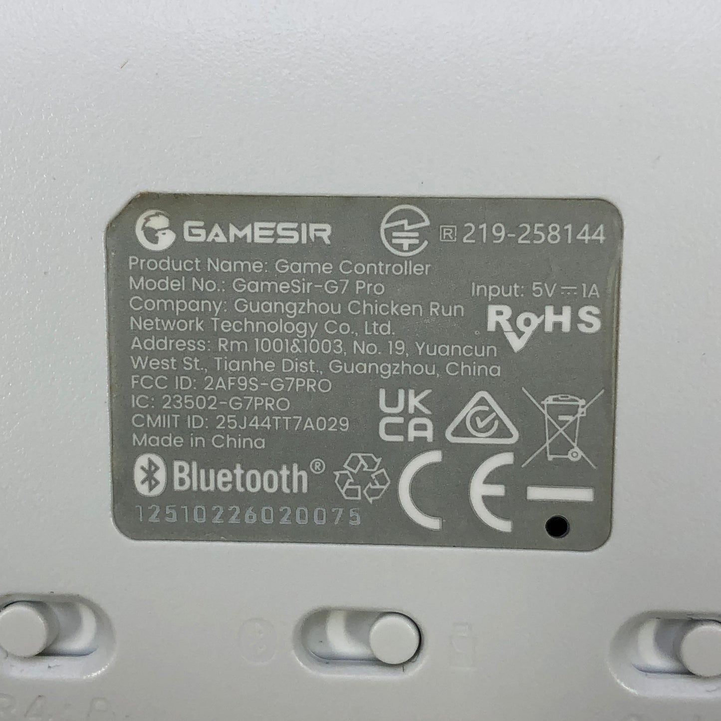 GameSir G7 Pro Wireless Controller for Xbox Series X|S PC Android Mech White