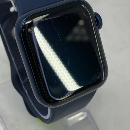 GPS Only Apple Watch Series 6 40MM Aluminum Dark Blue Sport Loop MG143LL/A