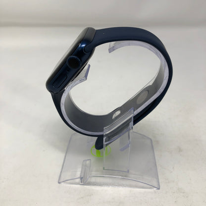 GPS Only Apple Watch Series 6 40MM Aluminum Dark Blue Sport Loop MG143LL/A