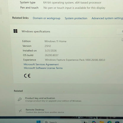 HP Victus 15-FB0121NR 15.6" Ryzen 5 5600H 3.3GHz 8GB RAM 512GB SSD GeForce GTX 