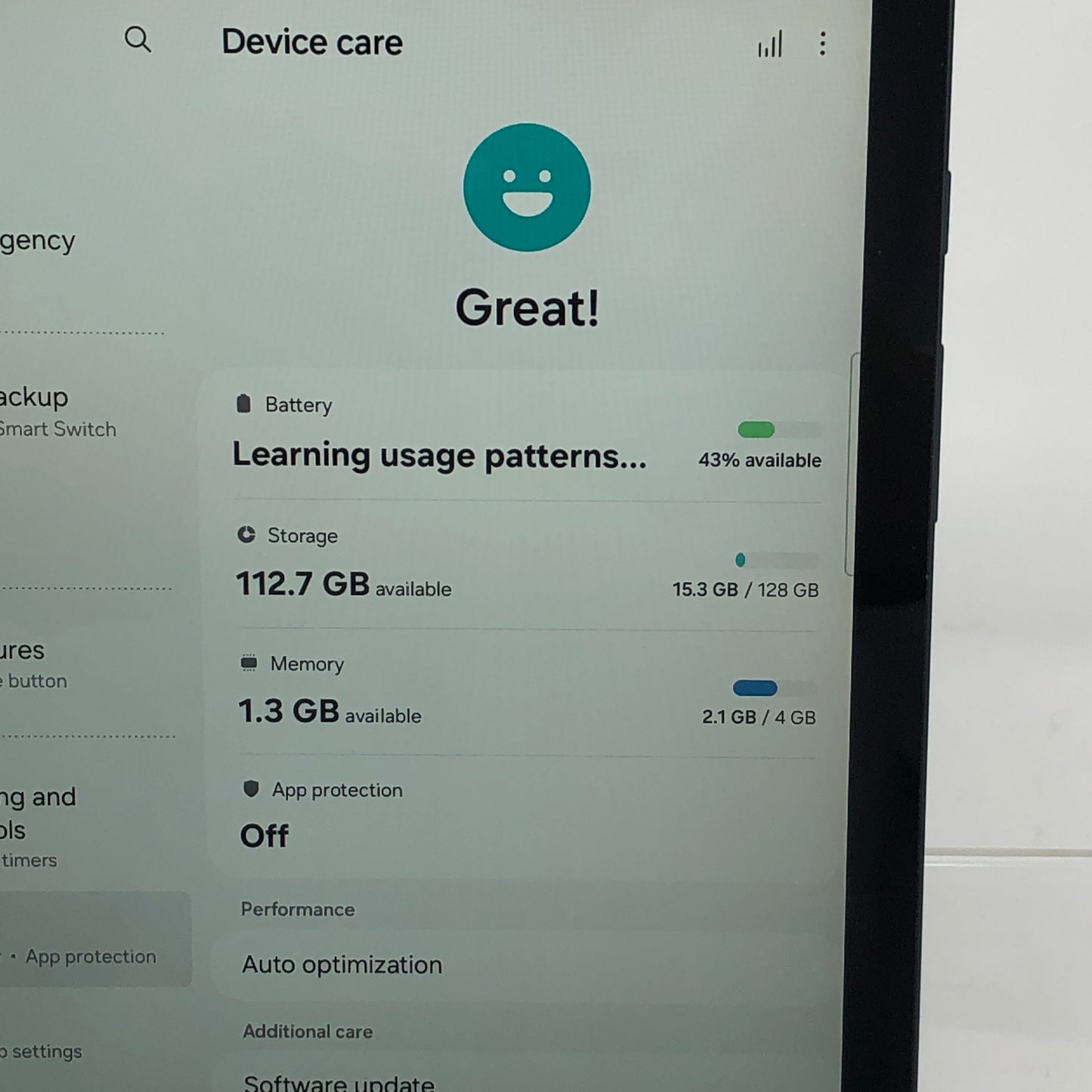 WiFi Only Samsung Galaxy Tab S6 Lite 10.4" 128GB Black SM-P613