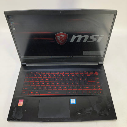 MSI Thin GF63 95C 15.6" i7-9750H 2.6GHz 8GB RAM 512GB SSD GeForce GTX 1650 Max-Q