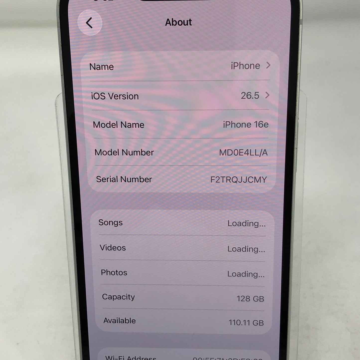 T-Mobile Apple iPhone 16e 128GB White MD0E4LL/A