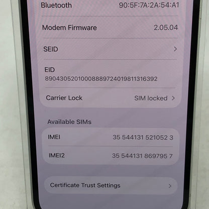 T-Mobile Apple iPhone 16e 128GB White MD0E4LL/A