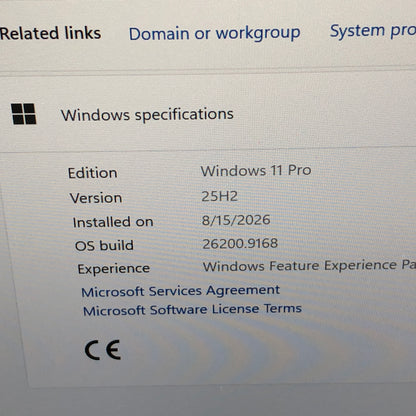 Dell Latitude 7300 13.3" i5-8365U 1.6GHz 8GB RAM 256GB SSD