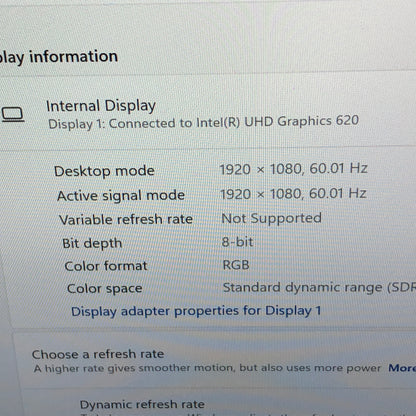 Dell Latitude 7300 13.3" i5-8365U 1.6GHz 8GB RAM 256GB SSD