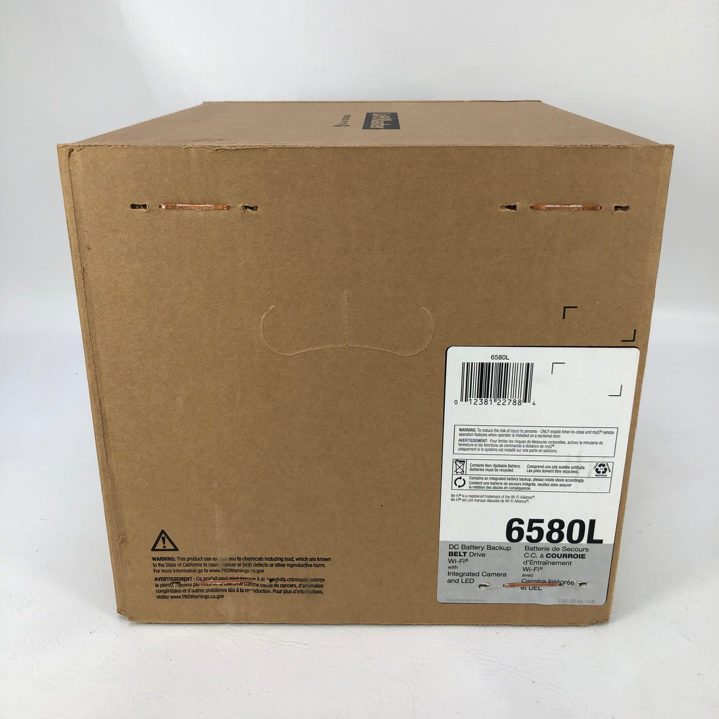 New LiftMaster 6580L DC Battery Backup Belt Drive Garage Door Opener w/Camera 