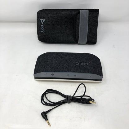 Plantronic PolySync 20 USB-C,USB-A Bluetooth Portable Speakerphone Gray