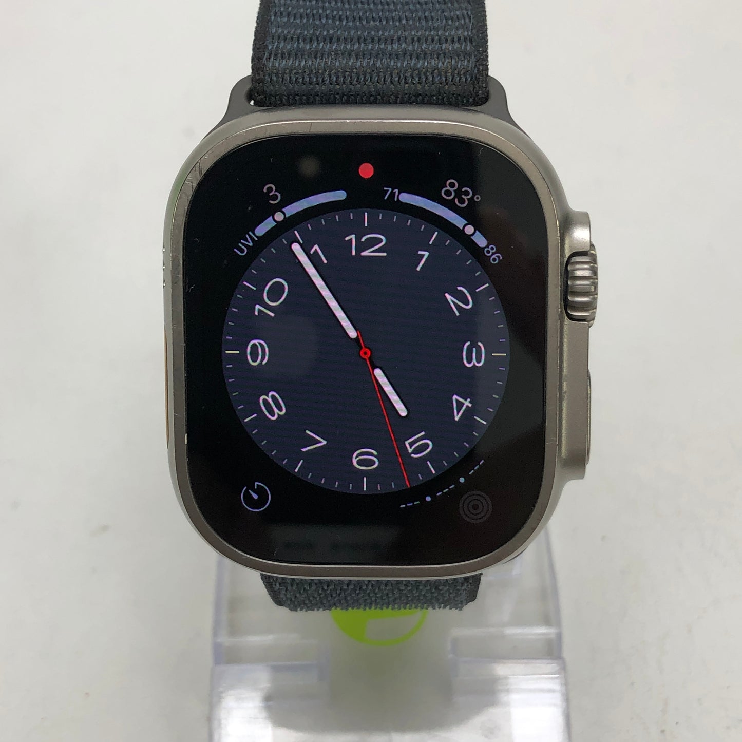 Unlocked Apple Watch Ultra 2 49MM Natural Titanium Indigo Alpine Loop MREY3LL/A