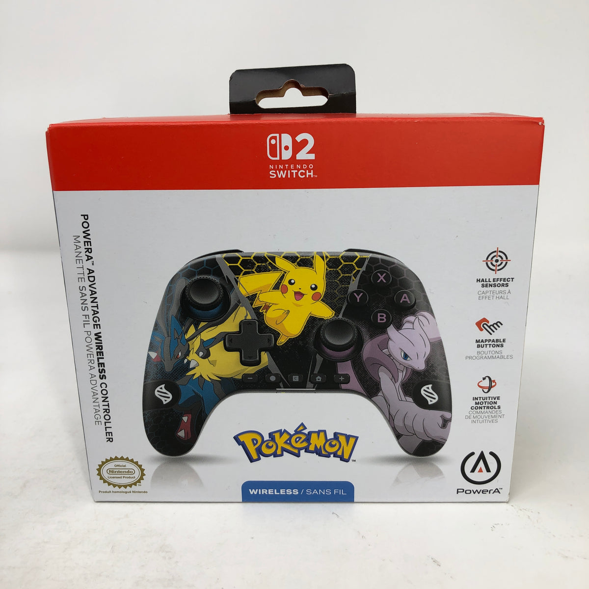 NEW PowerA Advantage Wireless Controller Nintendo Switch 2 Pokemon