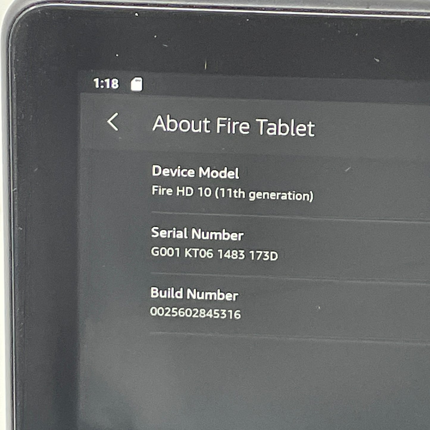 WiFi Only Amazon Kindle Fire HD 10 11th Gen 32GB Black T76N2B