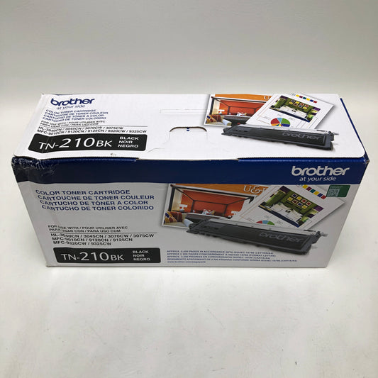 New Brother TN-210BK Black Toner Cartridge